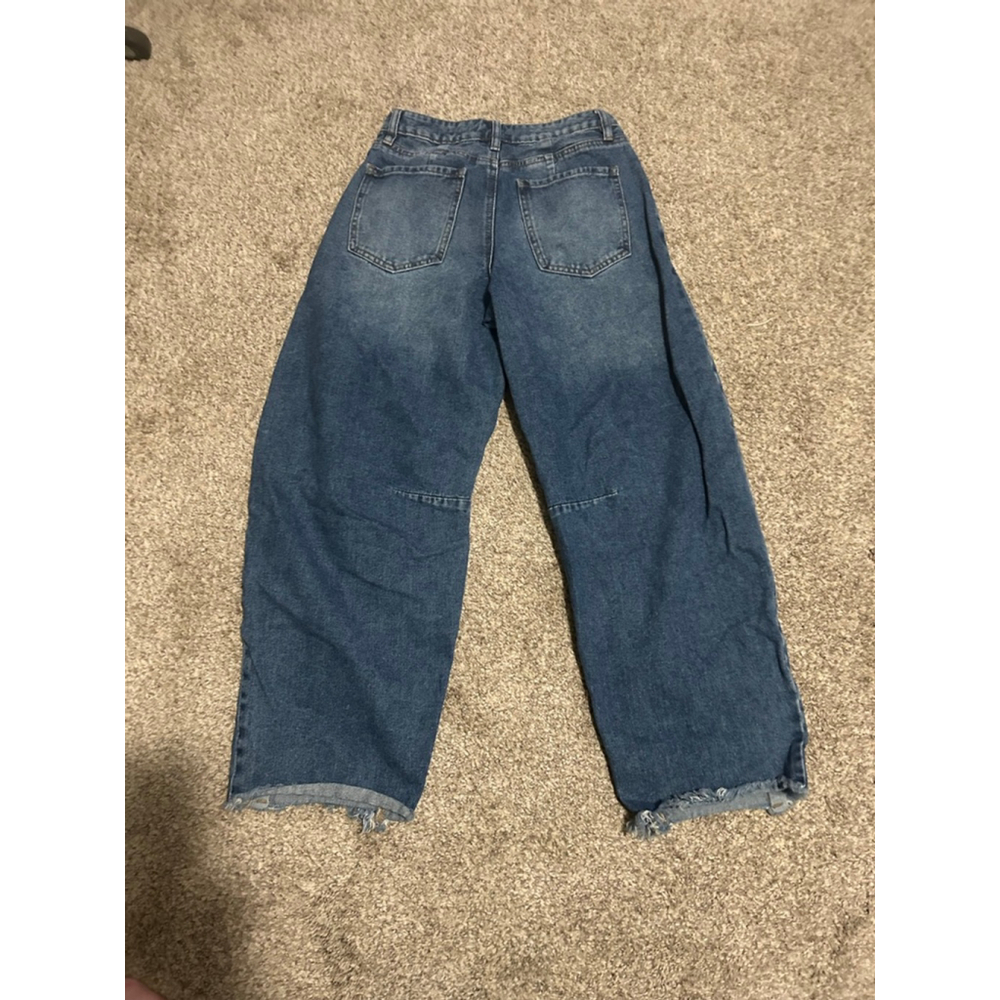 Women's Ashley Mason Premium Blue Wide Leg Jeans Size 24
#030 - Picture 8 of 8